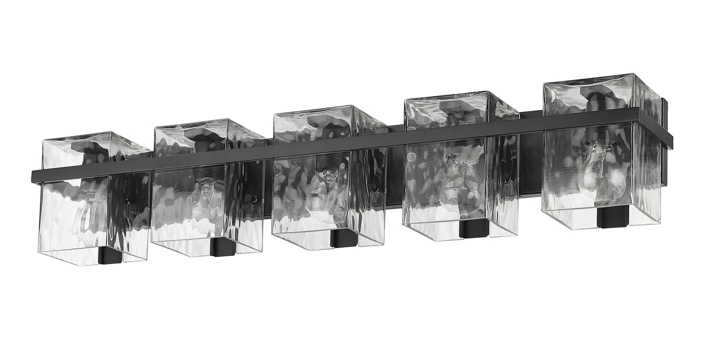 1938-5V-MB - Bennington 5 Light 36" Vanity - Matte Black