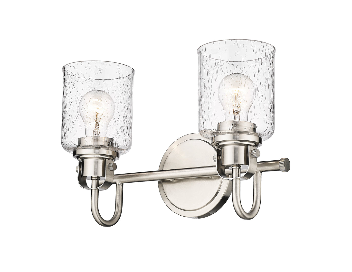 340-2V-BN - Kinsley 2 Light 14" Vanity - Brushed Nickel