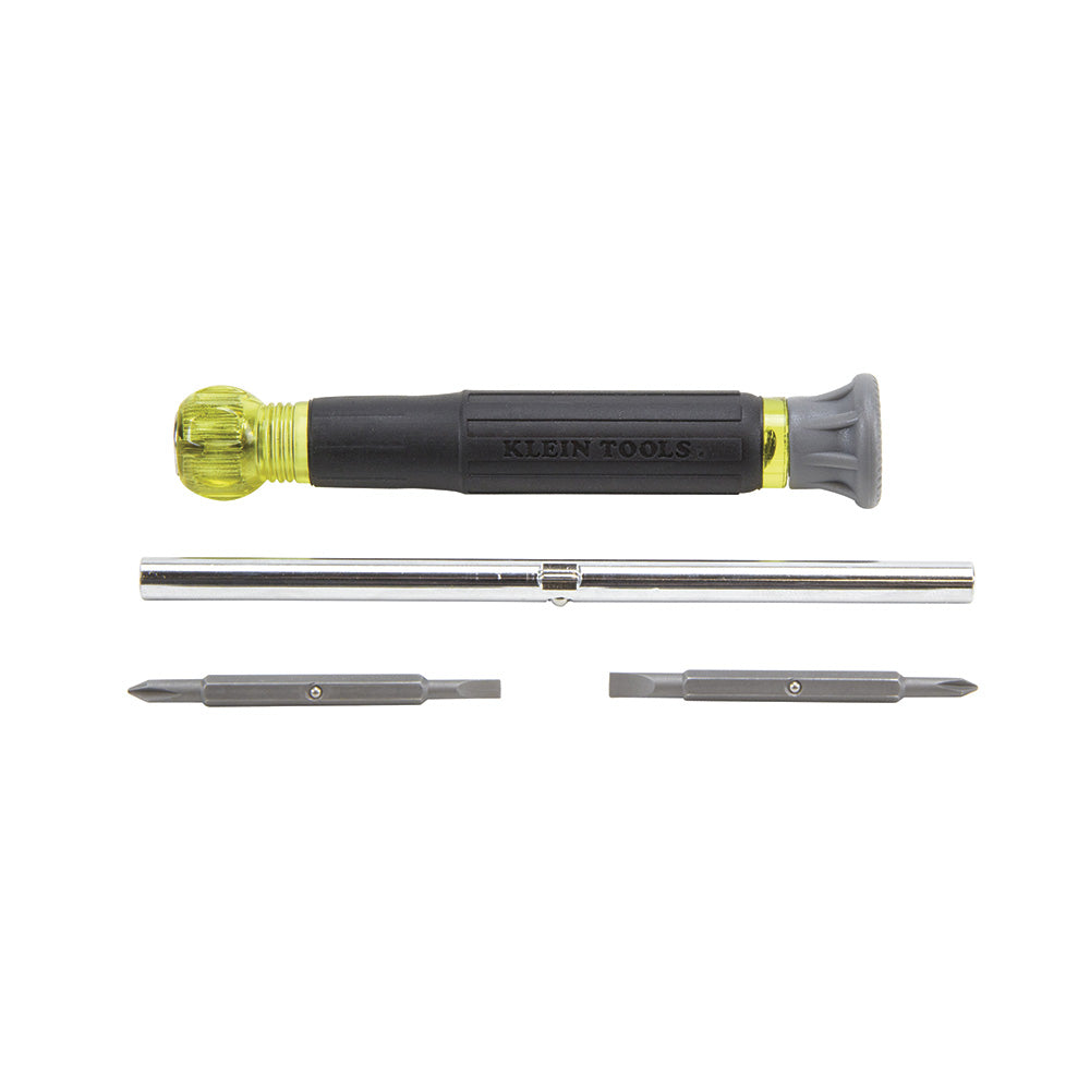 32581 -  Multi-Bit Electronics Screwdriver - 4-in-1 - Phillips - Slotted Bits