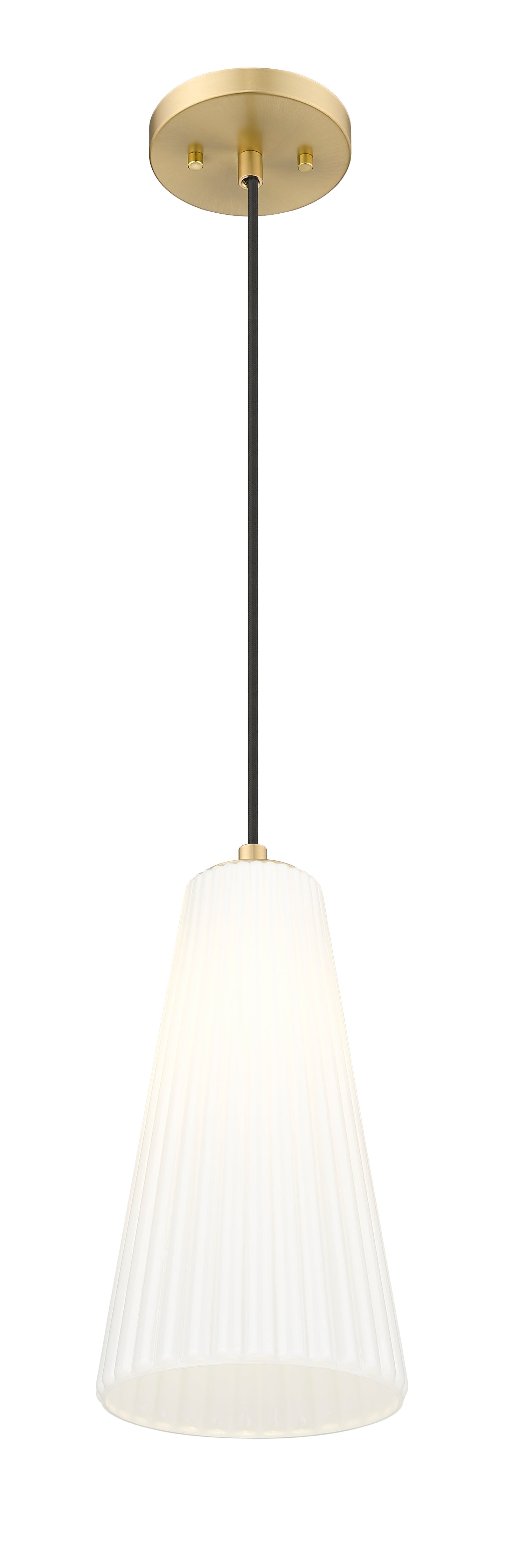 3043P7-MGLD - Farrell 1 Light 7" Pendant - Modern Gold