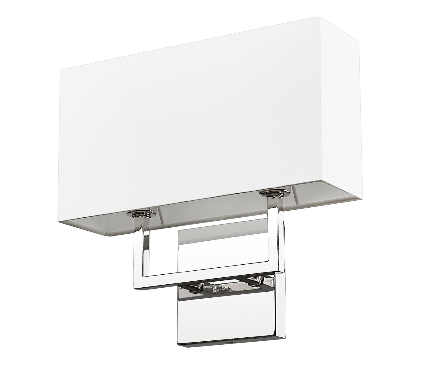 815-2S-PN - Saxon 2 Light Wall 11" Sconce - Polished Nickel
