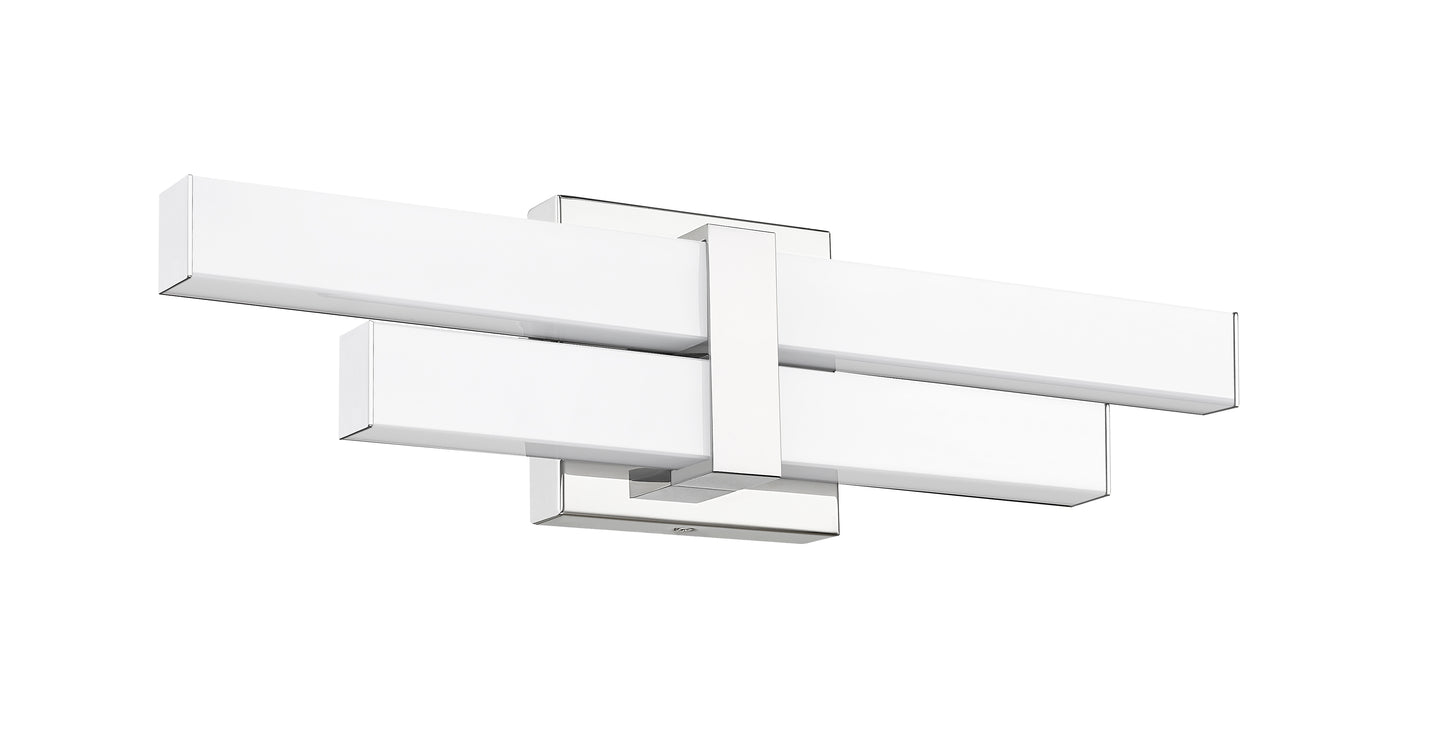 1008-18W-CH-LED - Zane 2 Light 18" Vanity - Chrome