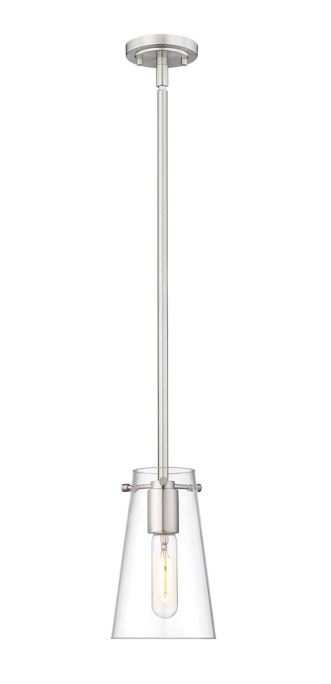 7508MP-ROD-BN - Kira 1 Light 5" Pendant - Brushed Nickel