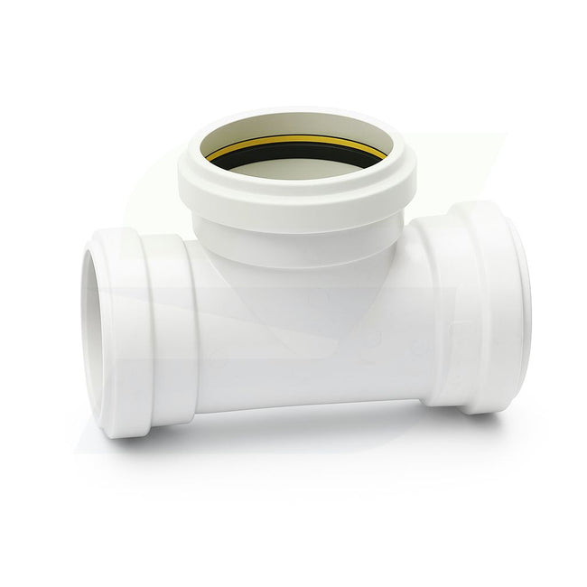 gasketed tee sewer fitting side