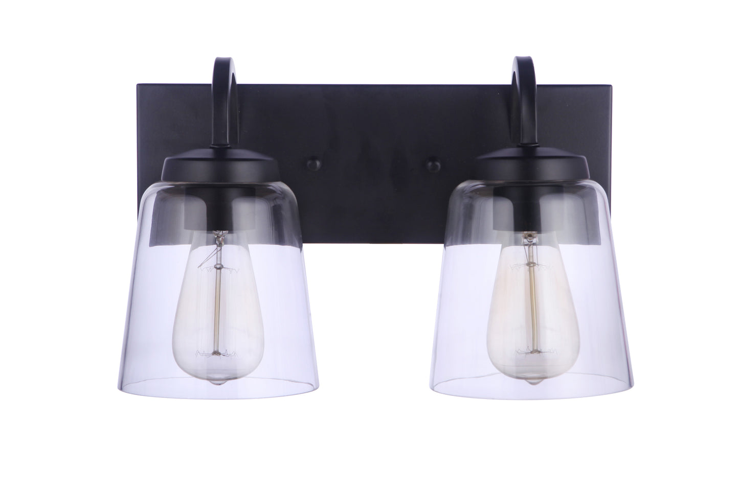 16314FB2 - Elsa 2 Light 14" Wide Vanity Light - Flat Black
