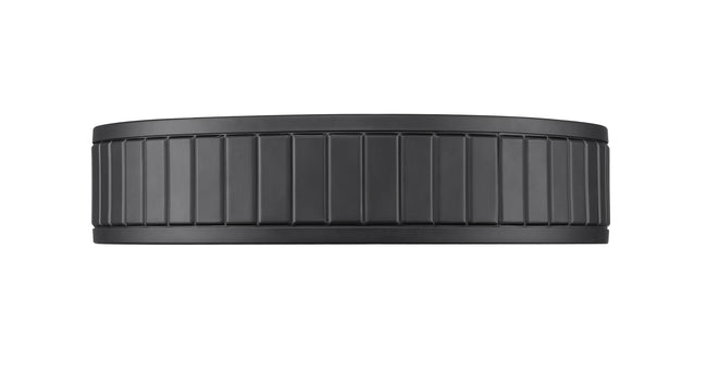 1005F12-MB-LED - Madison 1 Light Flush 12" Mount - Matte Black