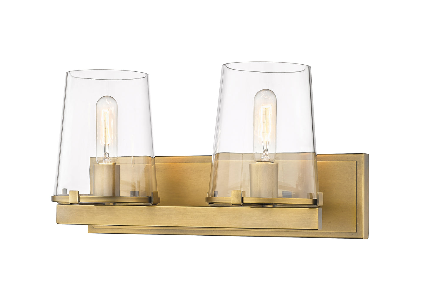 3032-2V-RB - Callista 2 Light 18" Vanity - Rubbed Brass