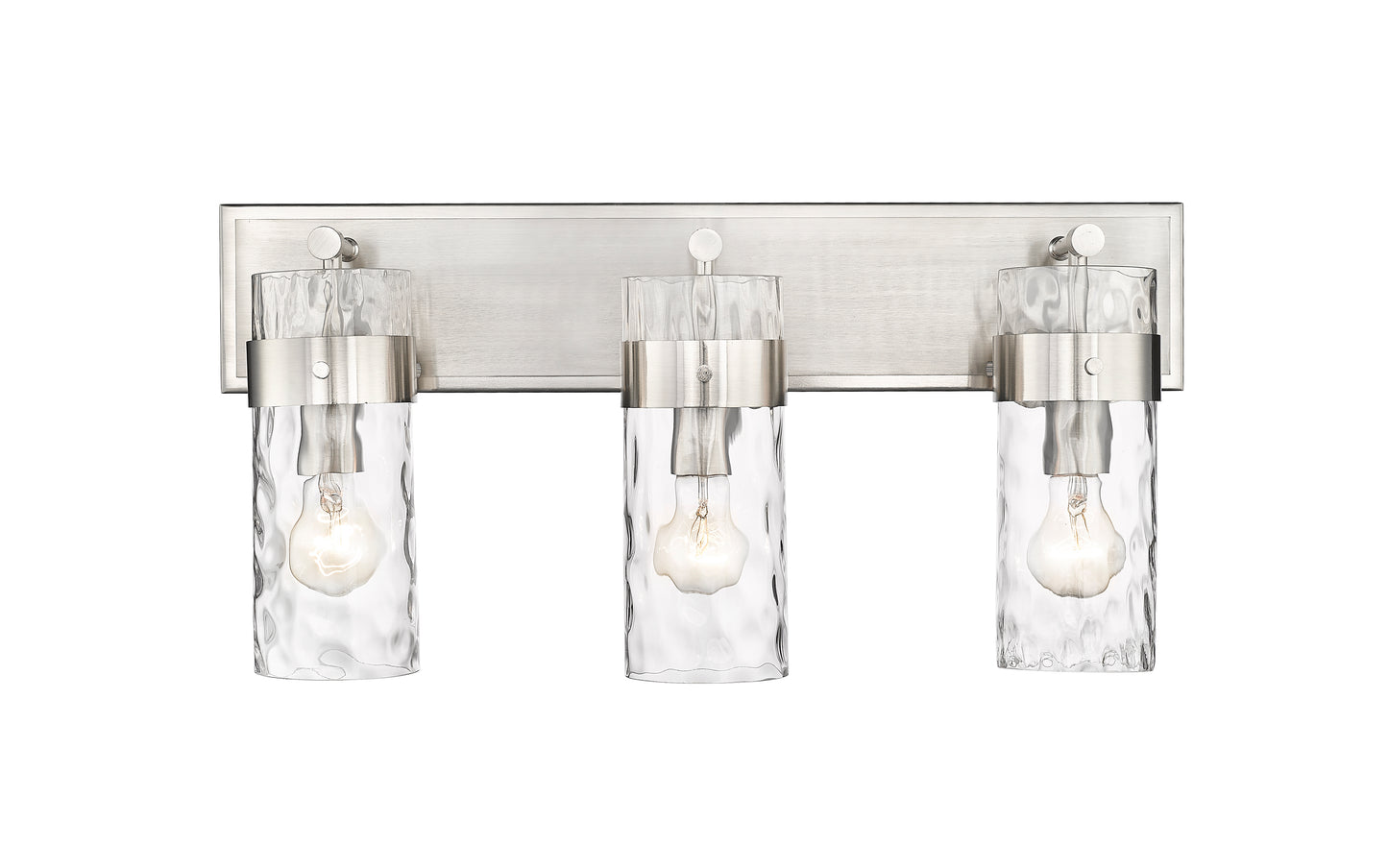 3035-3V-BN - Fontaine 3 Light 24" Vanity - Brushed Nickel