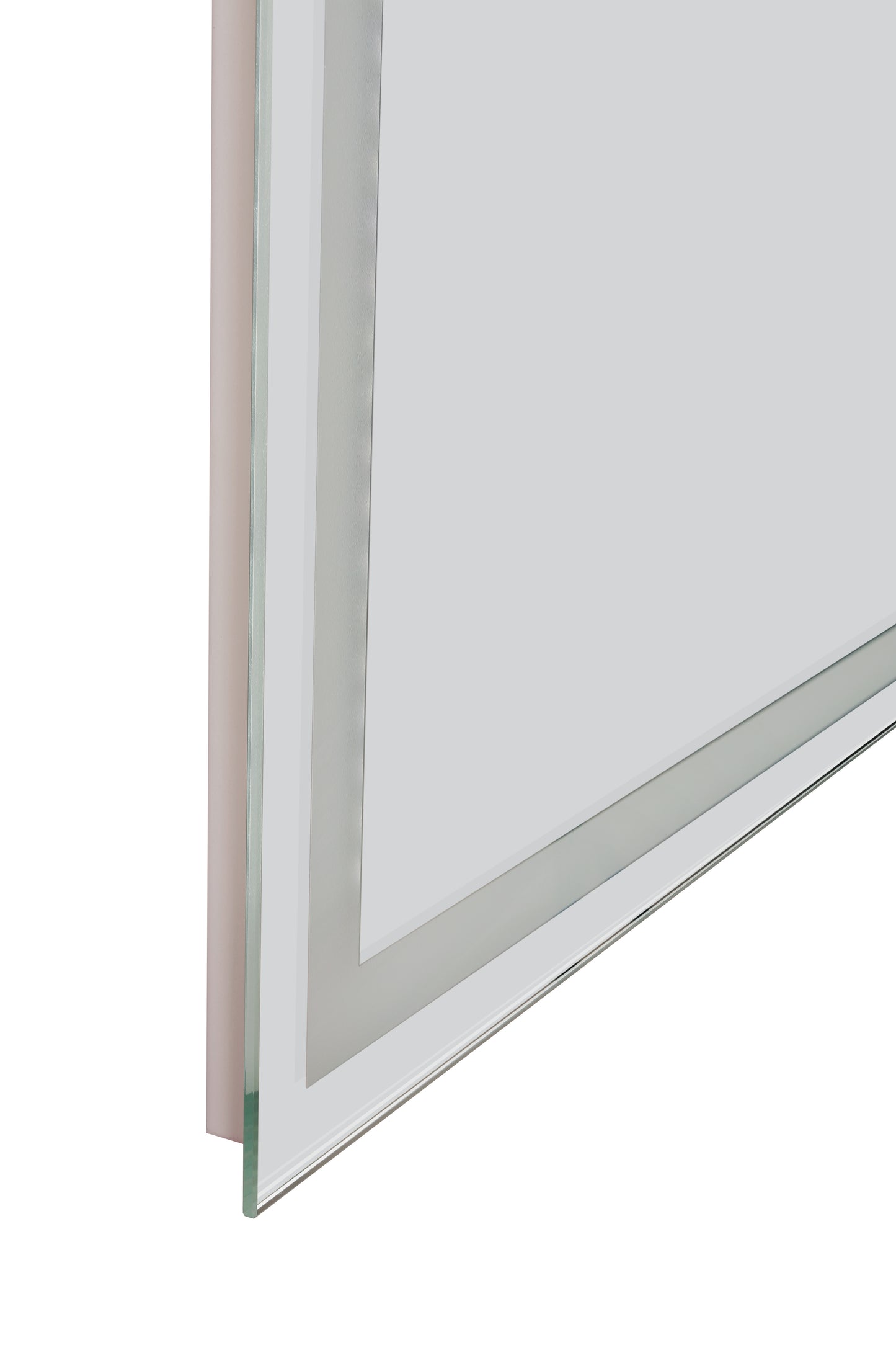 MIR2409RT-W3C - Meredith 1 Light 24" Wide Illuminated Mirror - White