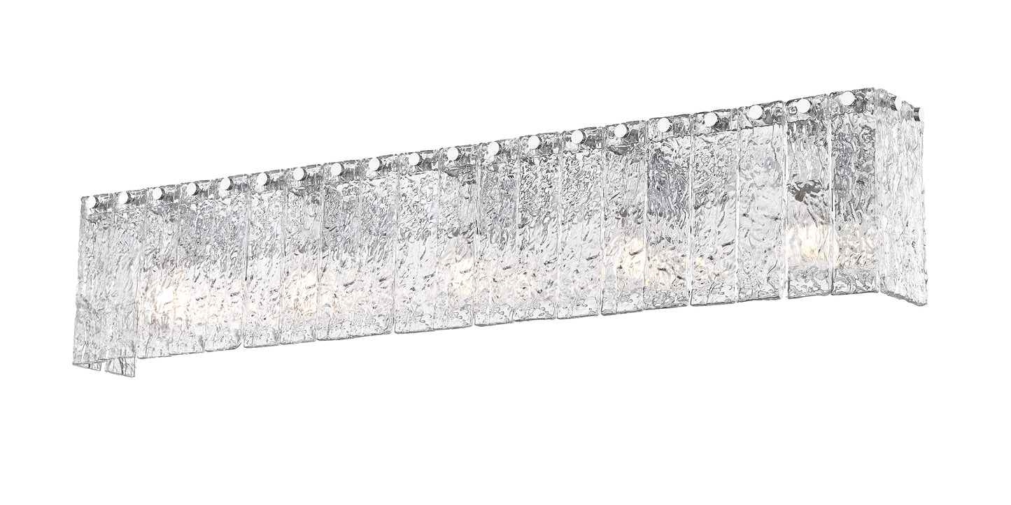1943-5V-CH - Glacier 5 Light 37" Vanity - Chrome