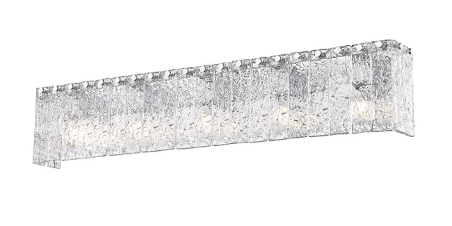 1943-5V-CH - Glacier 5 Light 37" Vanity - Chrome