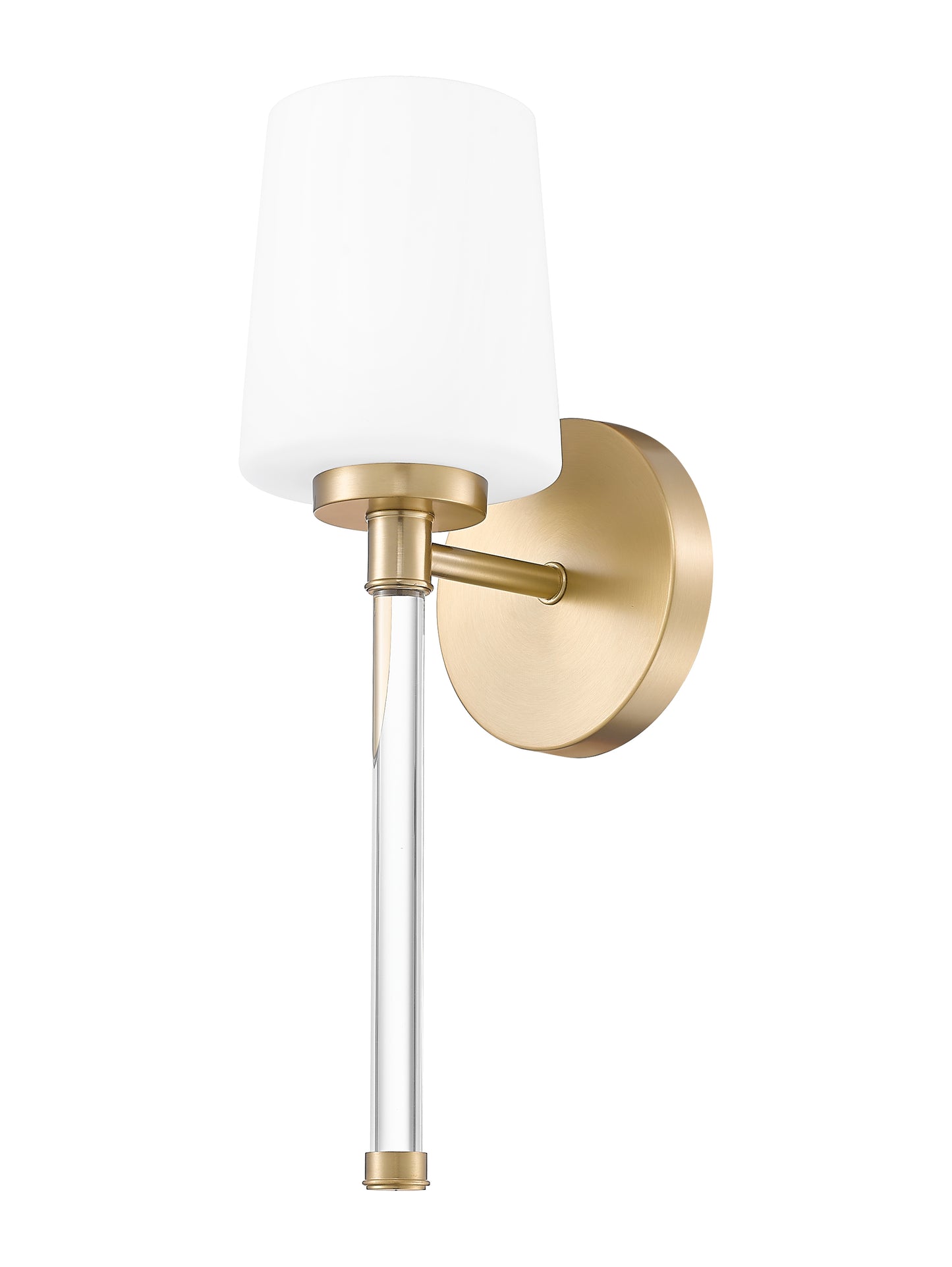 7700-1S-MGLD - Henri 1 Light Wall 16" Sconce - Modern Gold