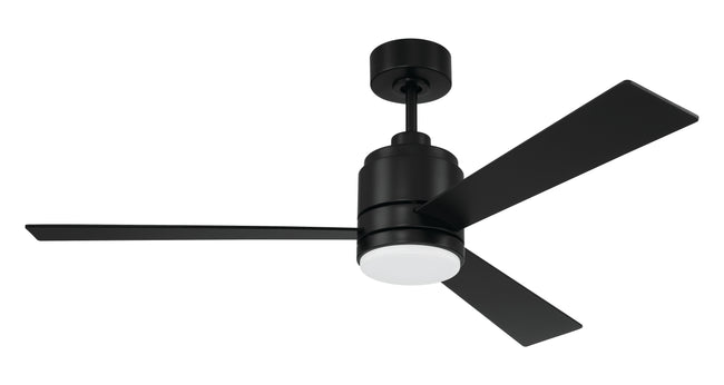 MCY52FB3 - McCoy 3 Blade 52" 3 Blade Ceiling Fan with Light Kit - Flat Black