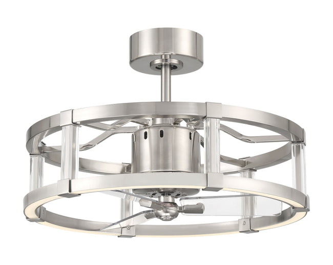 ALS24BNK3 - Alexis 18" 3 Blade Ceiling Fan with Light Kit - Brushed Nickel