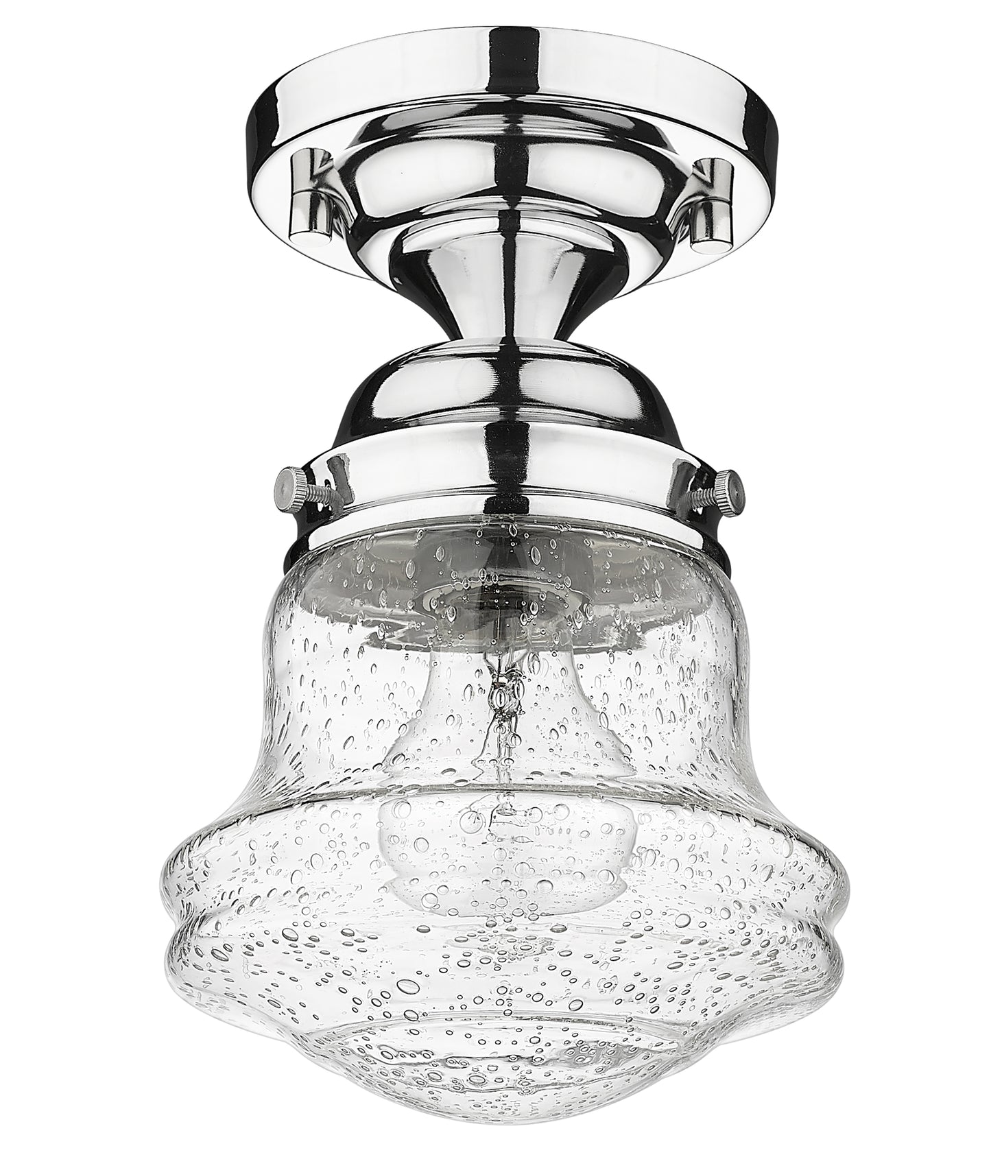 736F1-CH - Vaughn 1 Light Flush 6" Mount - Chrome