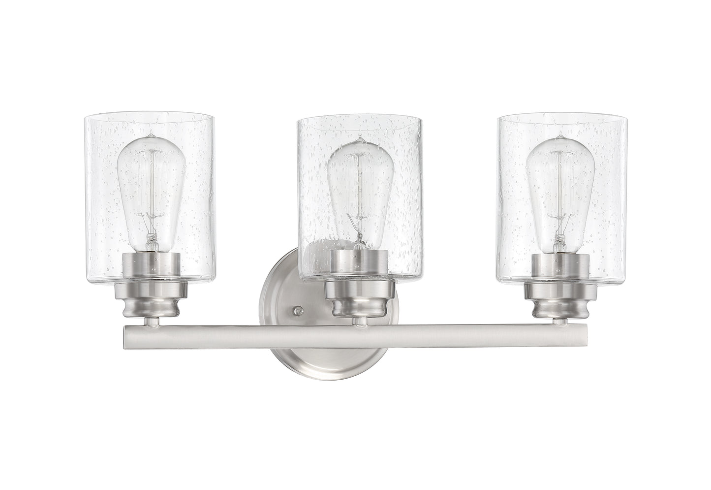 50503-BNK - Bolden 3 Light 18" Wide Vanity Light - Brushed Nickel