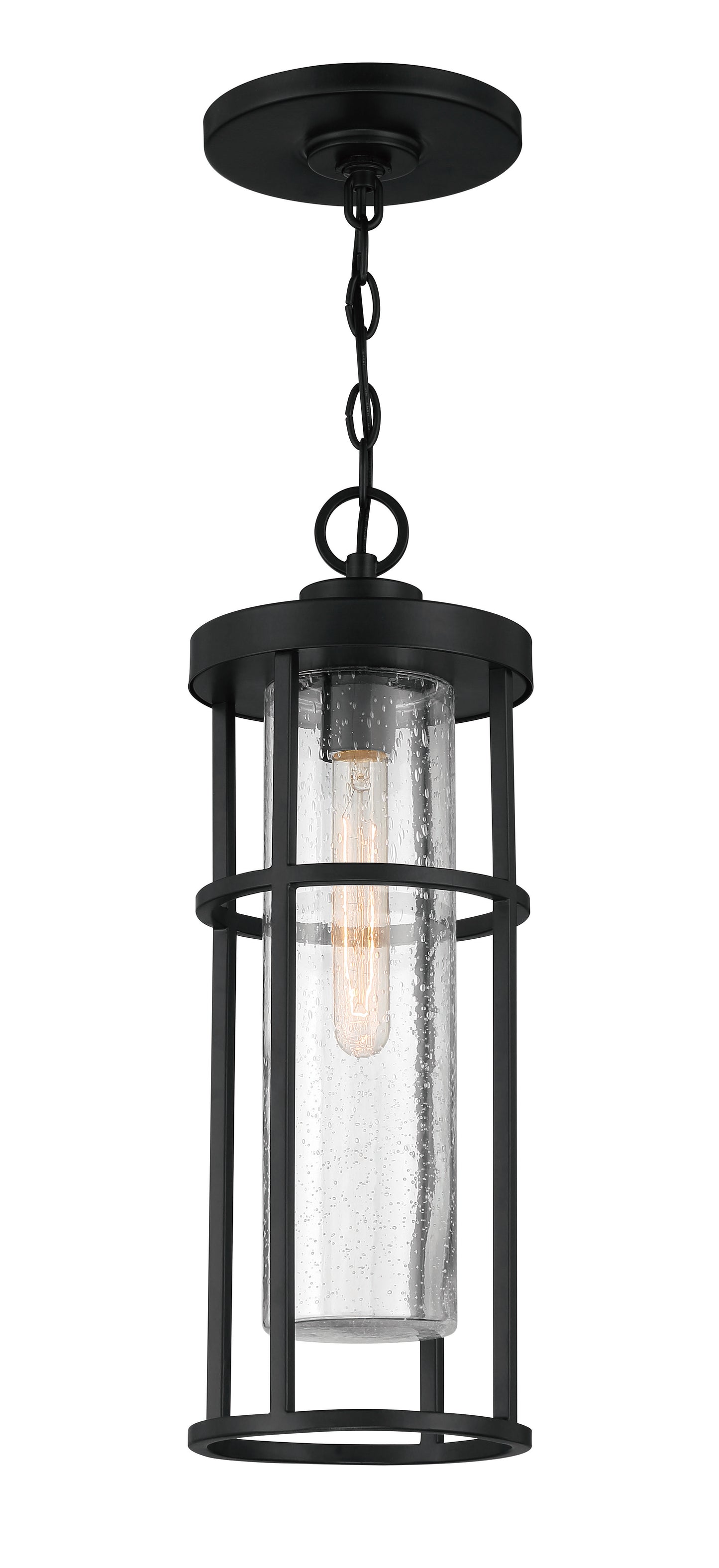 ZA4211-MN - Encompass 1 Light 7" Wide Outdoor Pendant - Midnight