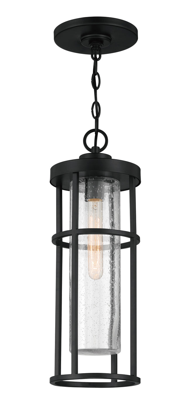 ZA4211-MN - Encompass 1 Light 7" Wide Outdoor Pendant - Midnight