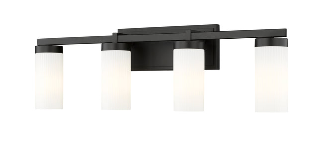 3044-4V-MB - Danica 4 Light 30" Vanity - Matte Black