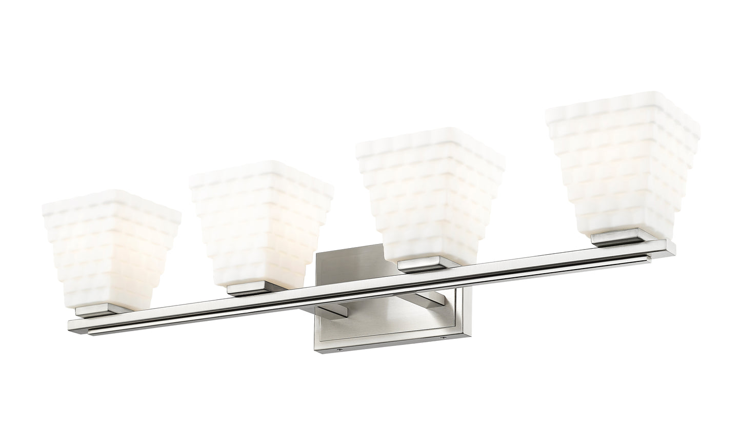 7514-4V-BN - Annalise 4 Light 32" Vanity - Brushed Nickel