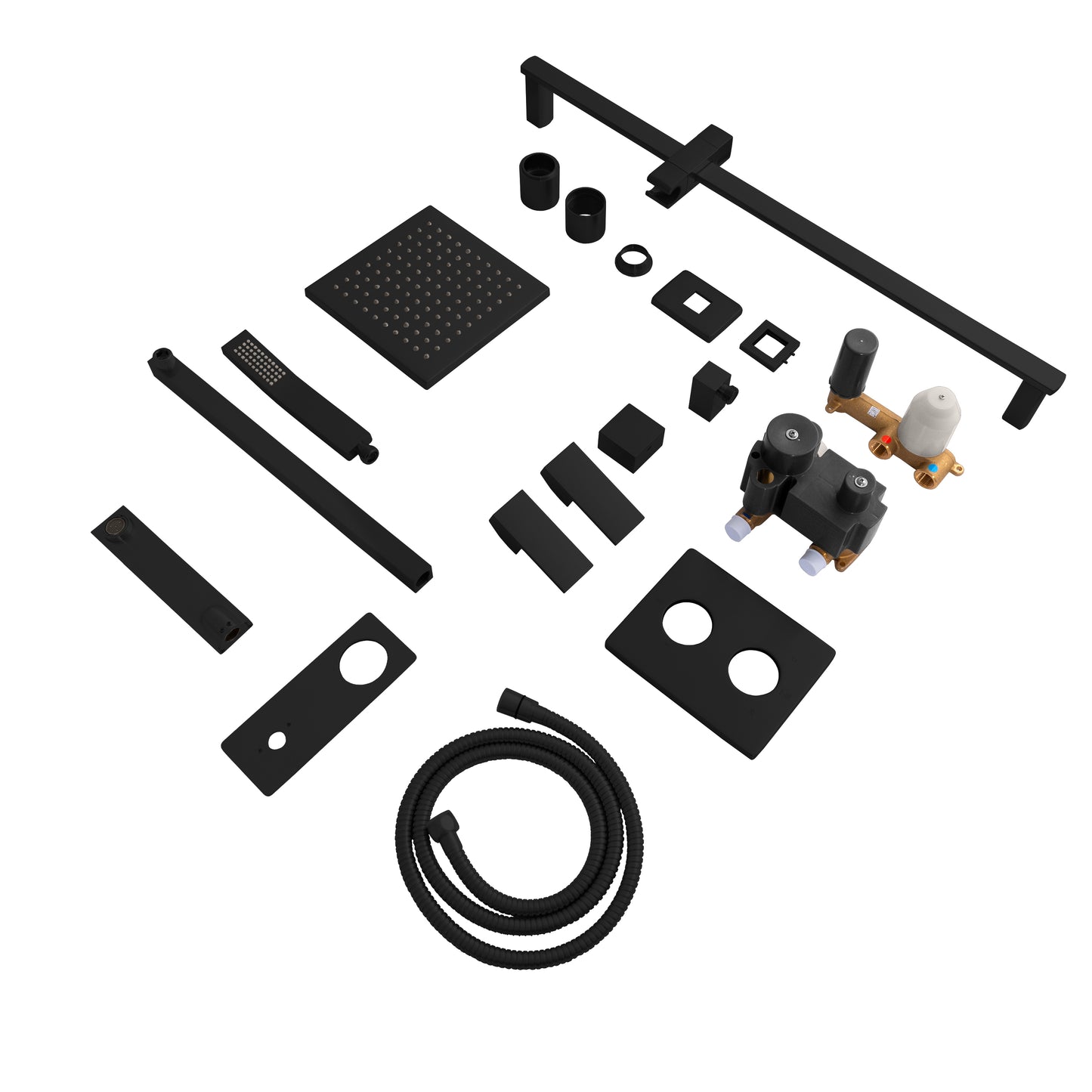 BLS-SHS-MB - Autograph Edition Bliss Shower System in Matte Black