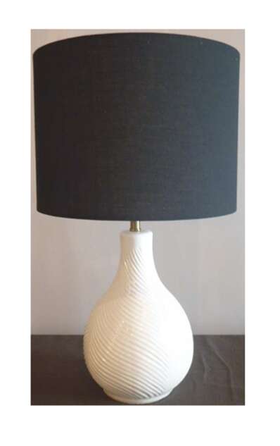 86253 - 1 Light 21" High Table Lamp - White