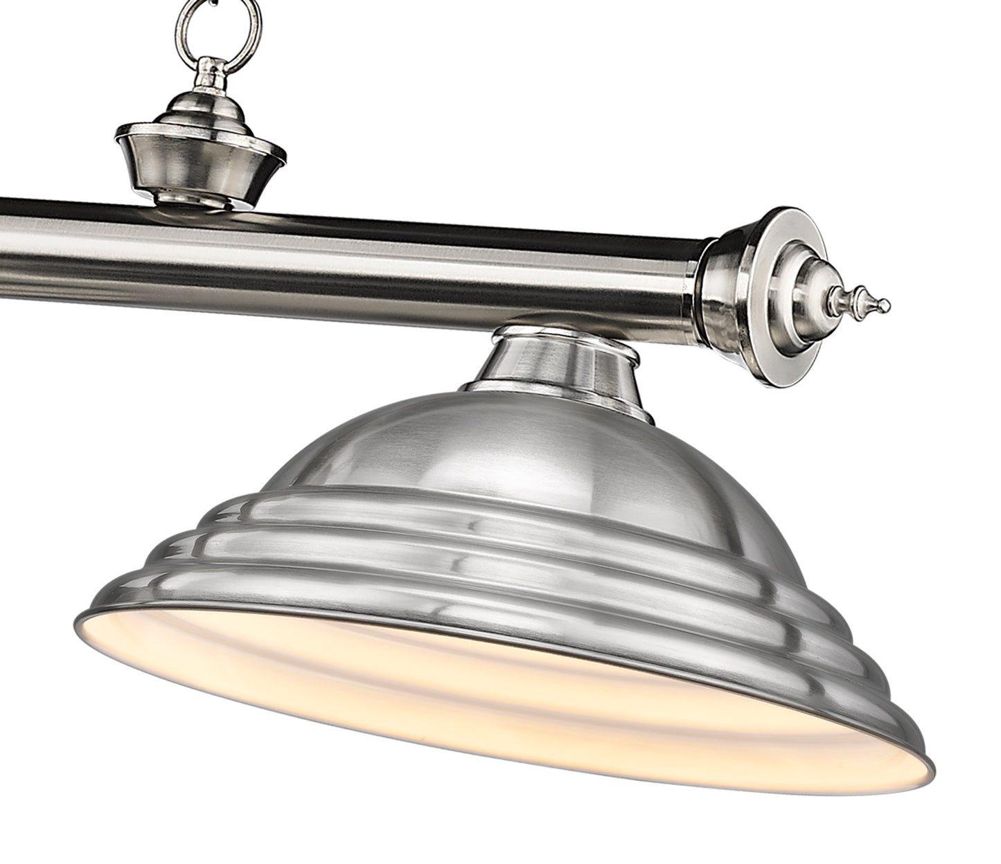 2306-3BN-SBN - Cordon 3 Light 58" Billiard - Brushed Nickel