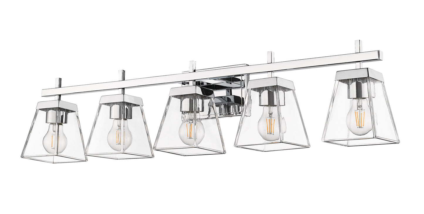 819-5V-CH - Lauren 5 Light 39" Vanity - Chrome