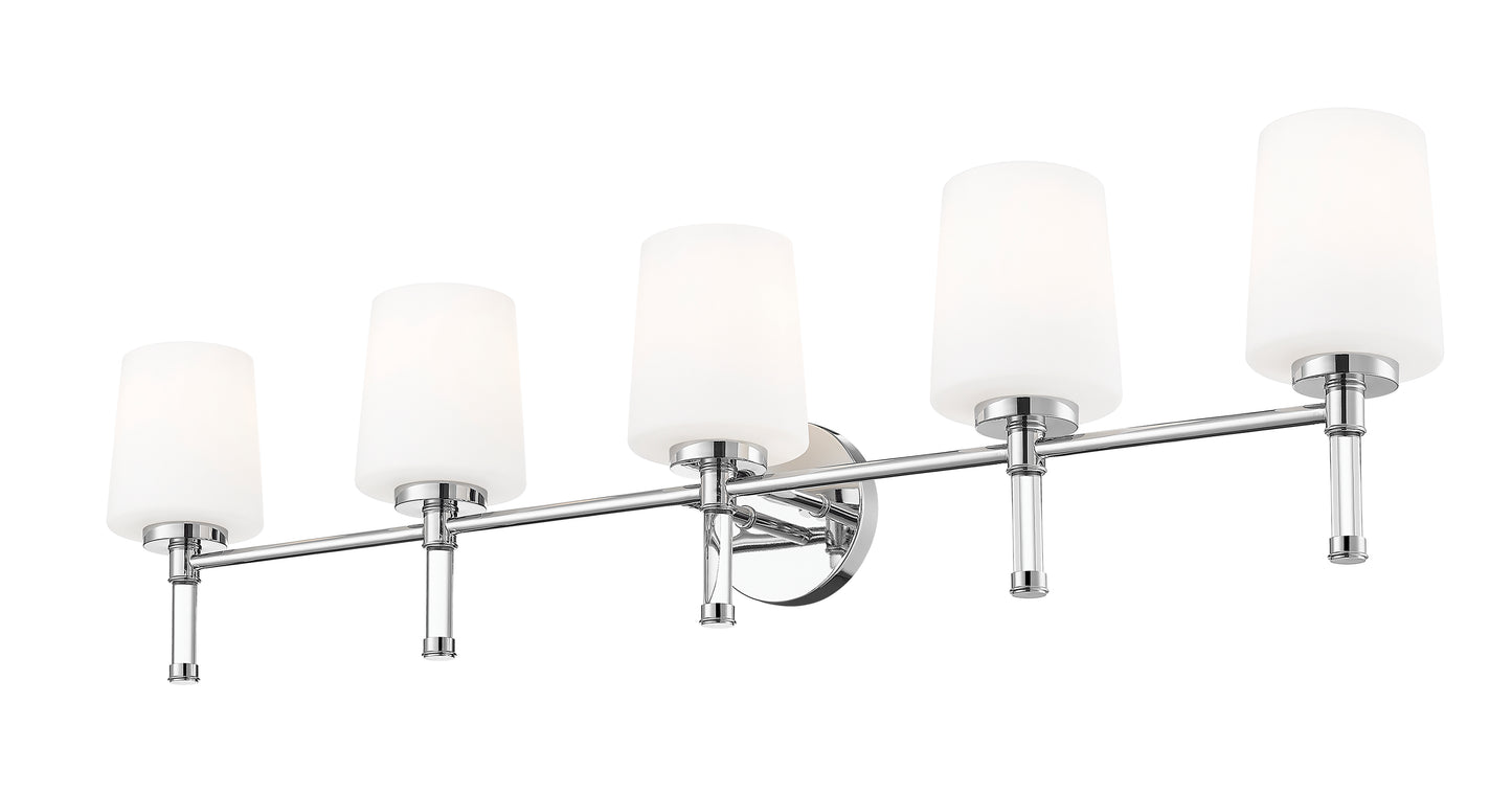 7700-5V-CH - Henri 5 Light 42" Vanity - Chrome