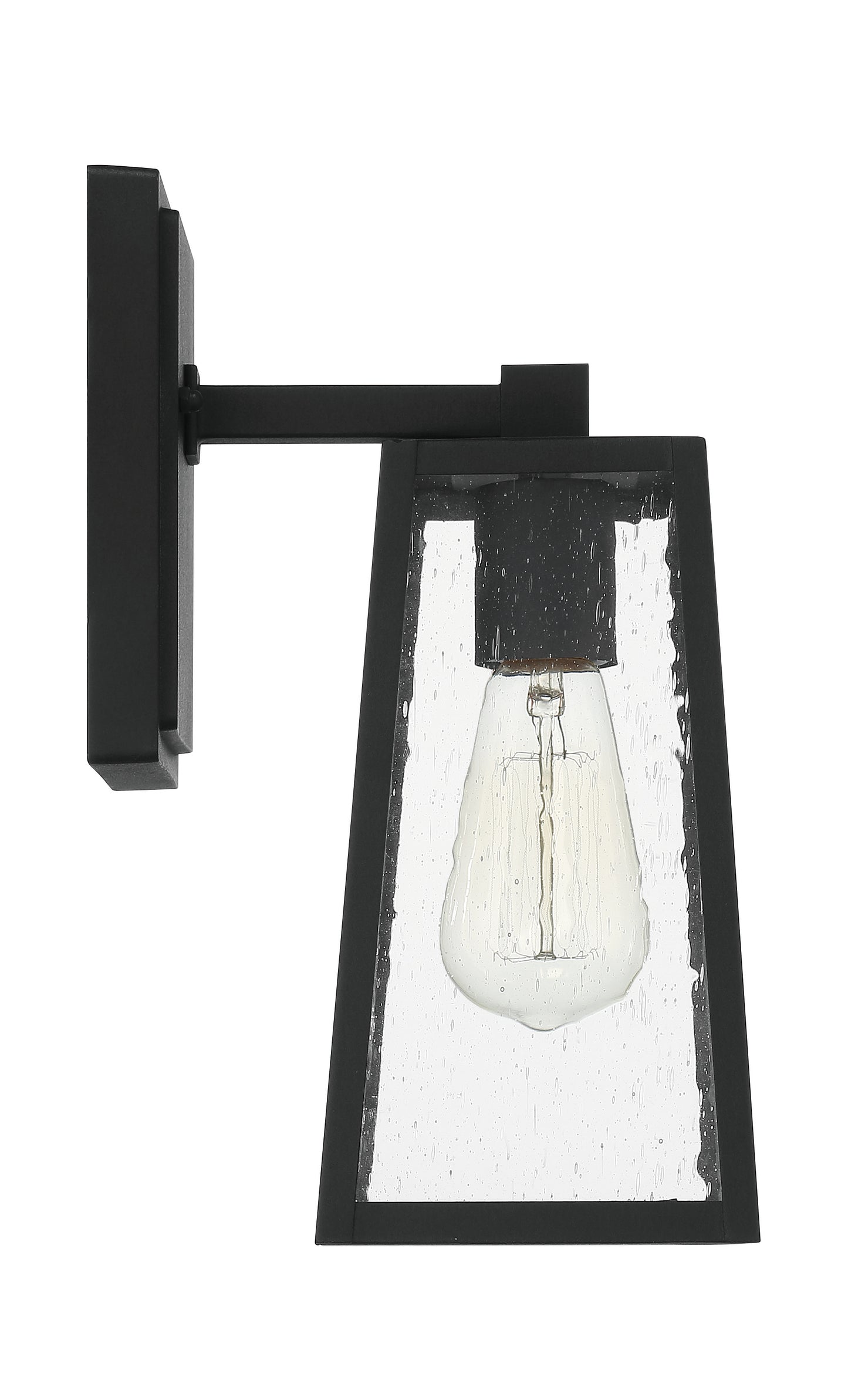 ZA4314-TB - Dunn 1 Light 11.5" High Outdoor Wall Lantern - Textured Black