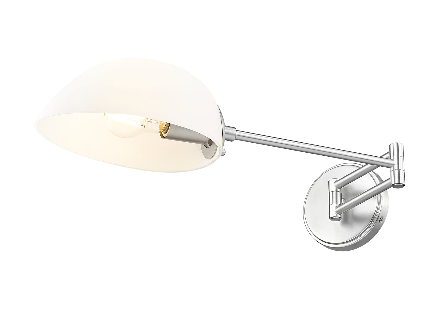 3048S-BN - Breton 1 Light Wall 5" Sconce - Brushed Nickel