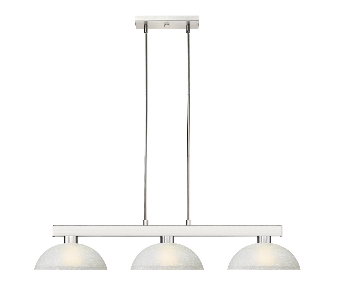 152BN-DWL14 - Cobalt 3 Light 46" Billiard - Brushed Nickel