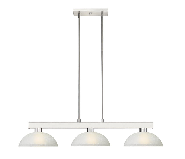 152BN-DWL14 - Cobalt 3 Light 46" Billiard - Brushed Nickel