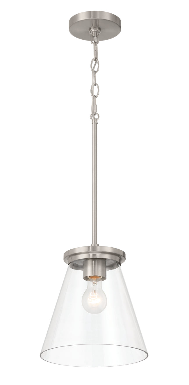 60492-BNK - Connell 1 Light 10" Wide Pendant