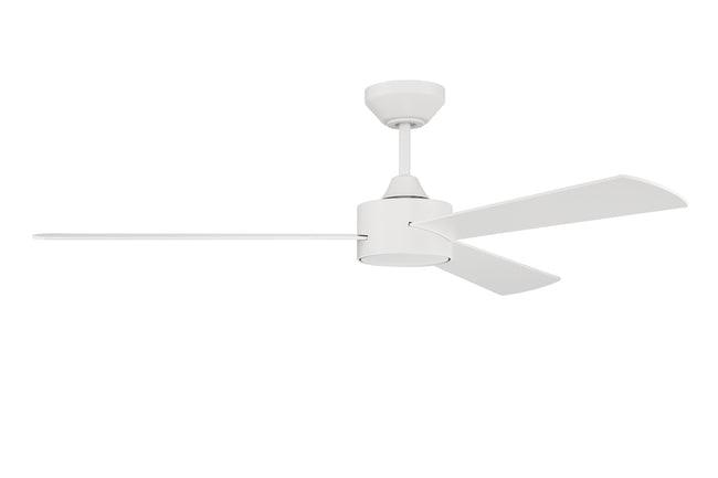 PRV52MWW3-NWF - Provision 52" Indoor/Outdoor Ceiling Fan no Wifi 52" 3 Blade Indoor Outdoor Ceiling Fan - Matte White