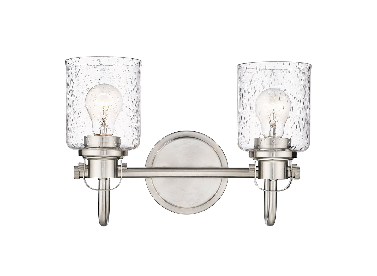 340-2V-BN - Kinsley 2 Light 14" Vanity - Brushed Nickel