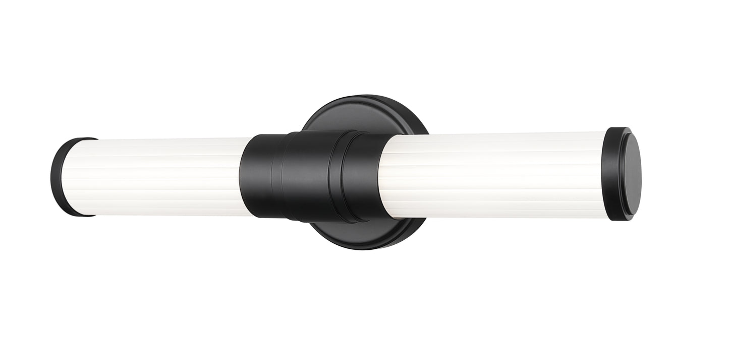 1020-18W-MB-LED - Warwick 1 Light 18" Vanity - Matte Black