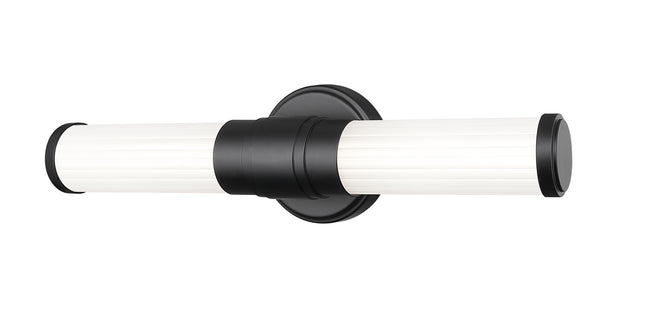 1020-18W-MB-LED - Warwick 1 Light 18" Vanity - Matte Black