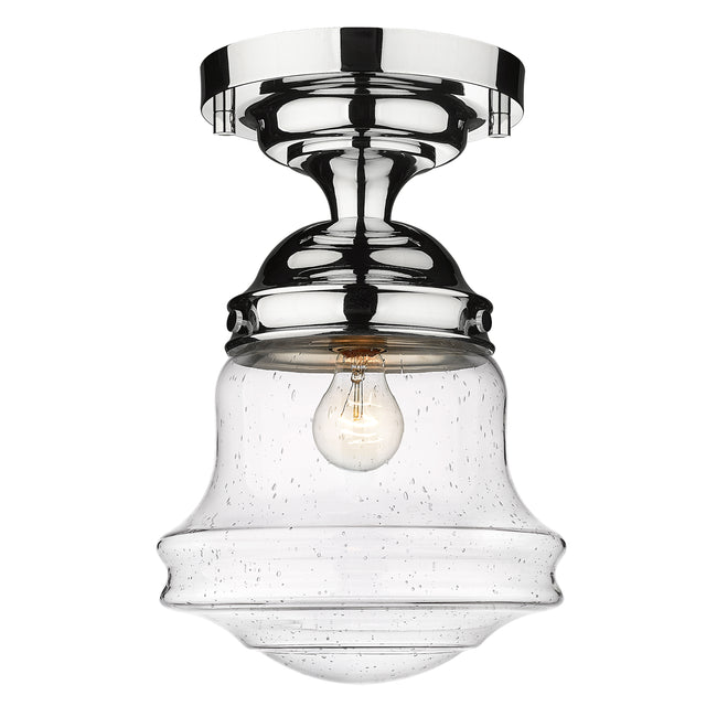 736F10-CH - Vaughn 1 Light Flush 10" Mount - Chrome