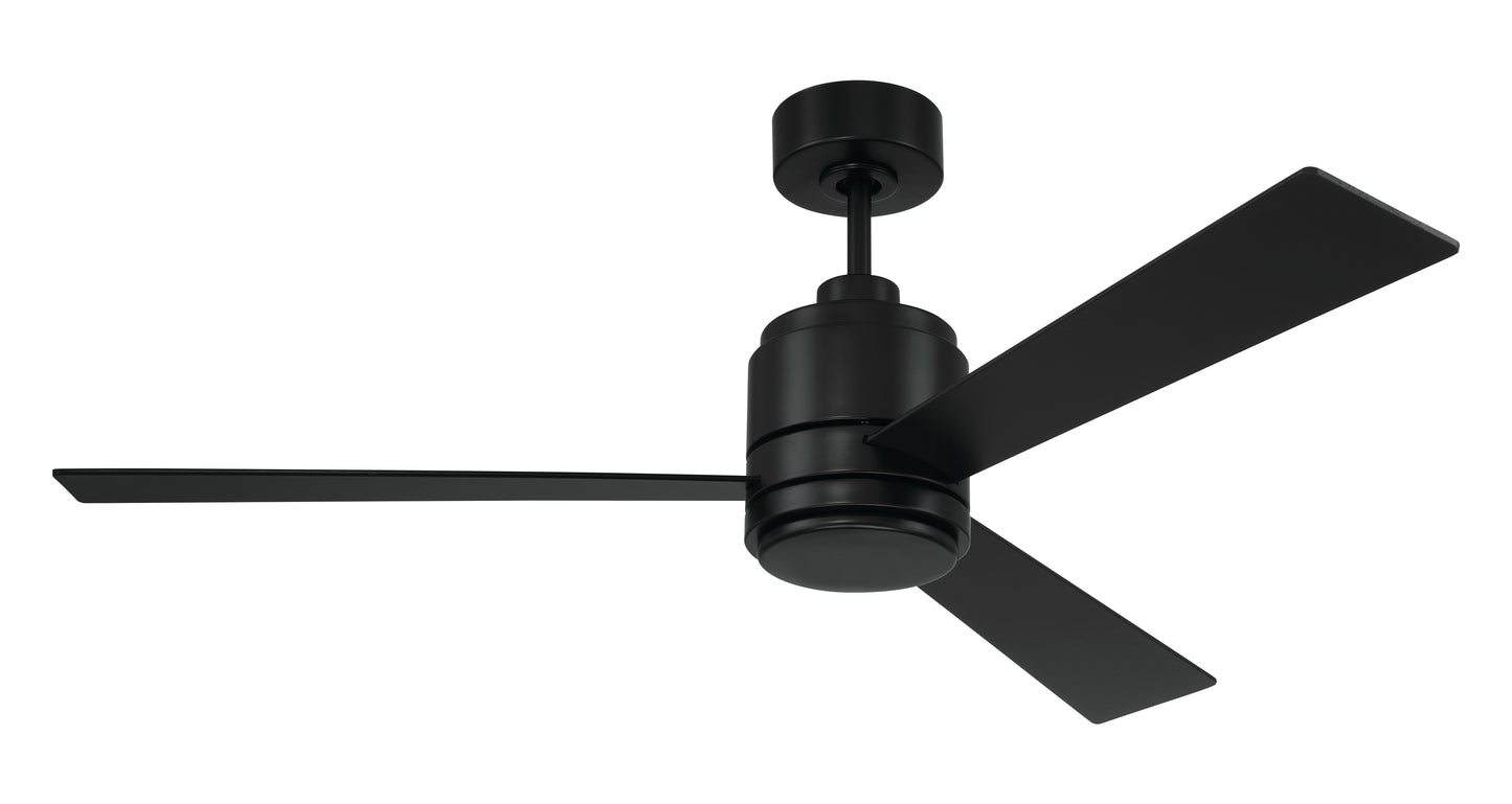 MCY52FB3 - McCoy 3 Blade 52" 3 Blade Ceiling Fan with Light Kit - Flat Black