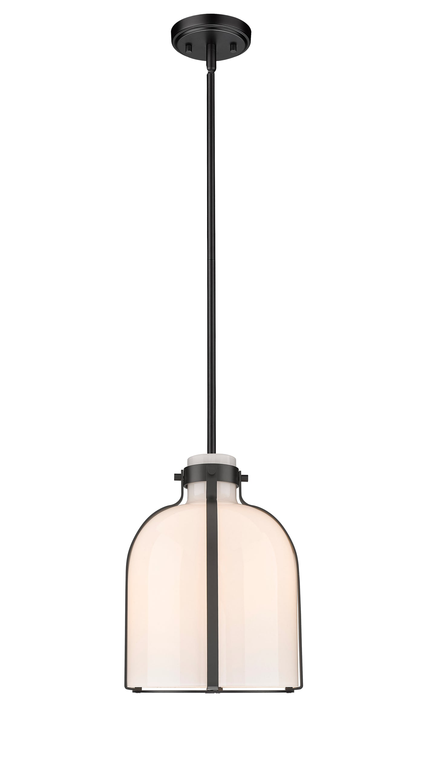818-9MB - Pearson 1 Light 10" Pendant - Matte Black