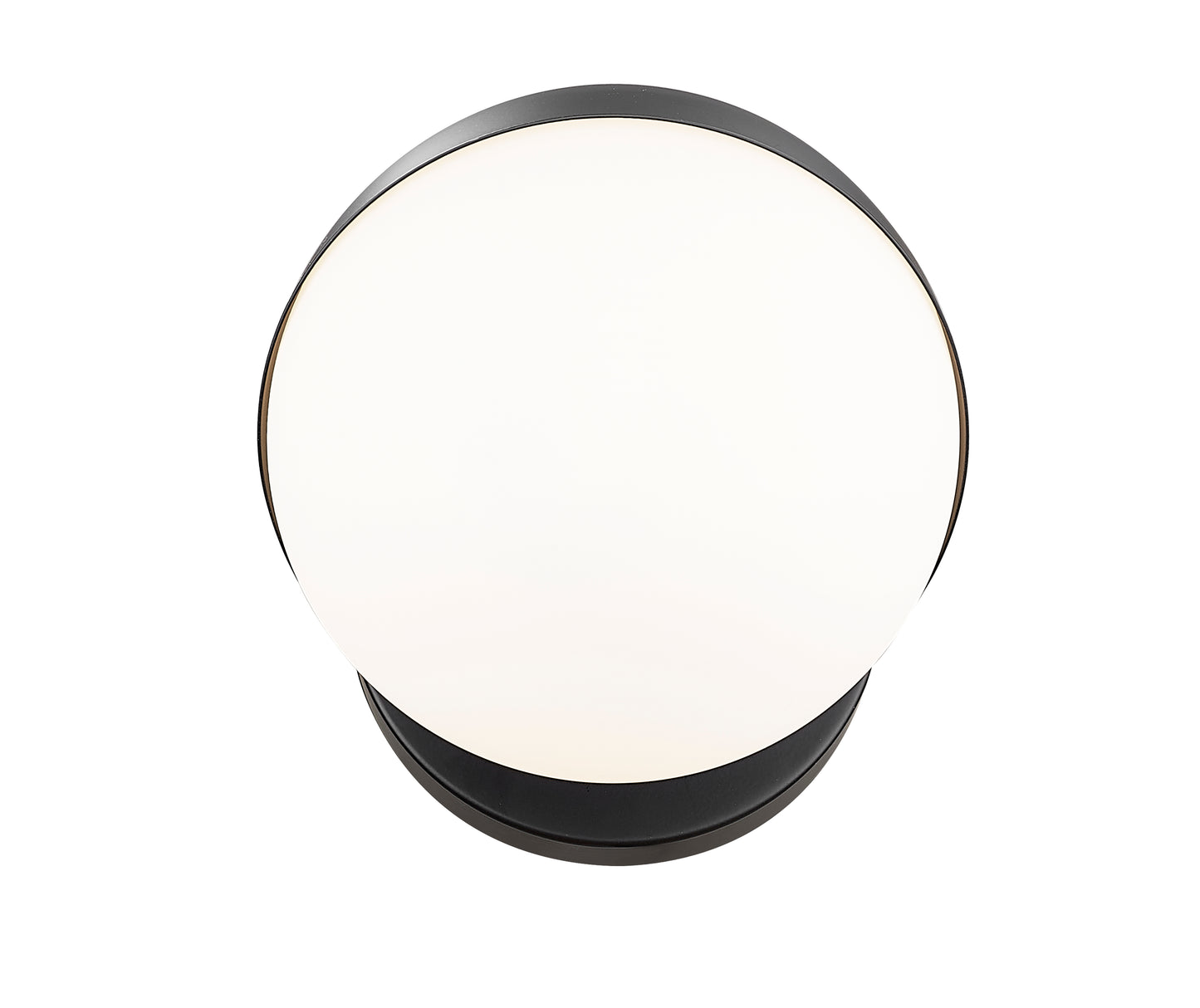 7517-1S-MB - Realm Sphere 1 Light Wall 6" Sconce - Matte Black