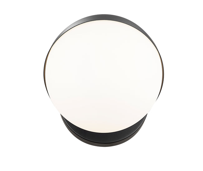 7517-1S-MB - Realm Sphere 1 Light Wall 6" Sconce - Matte Black