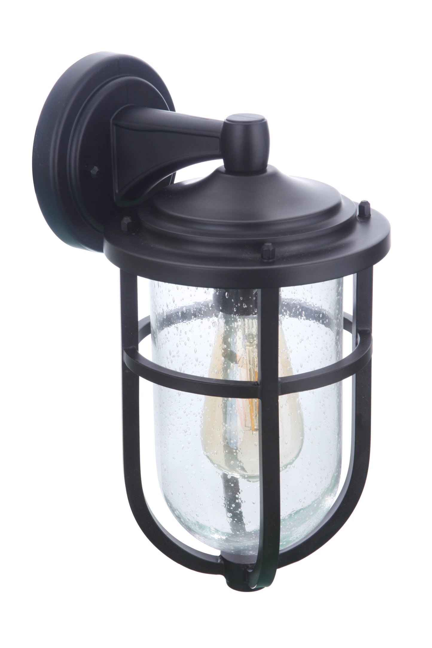 ZA4704-MN - Voyage 1 Light 13" High Outdoor Wall Lantern - Midnight