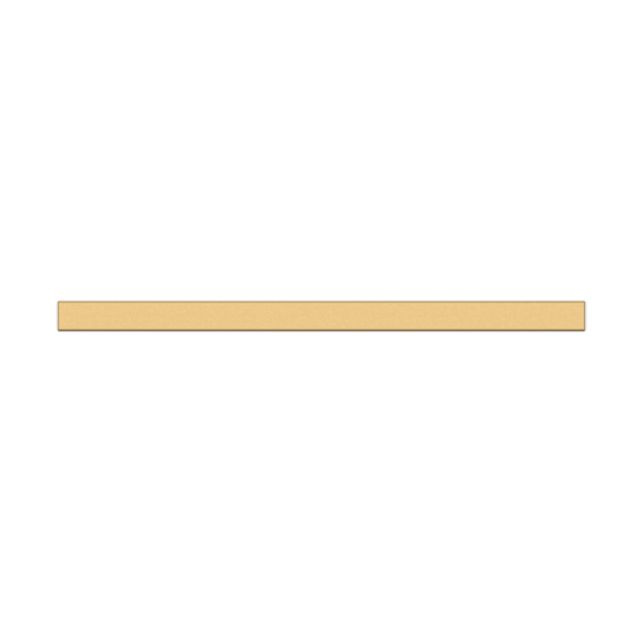 4622044 - 6" Centers - Edge Pull - Satin Brass