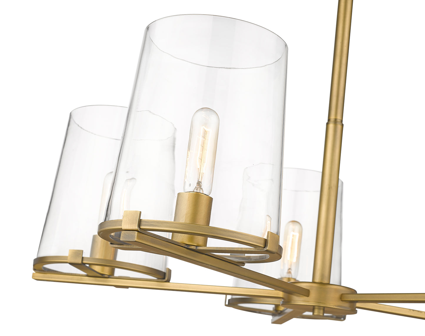 3032-5RB - Callista 5 Light 33" Chandelier - Rubbed Brass