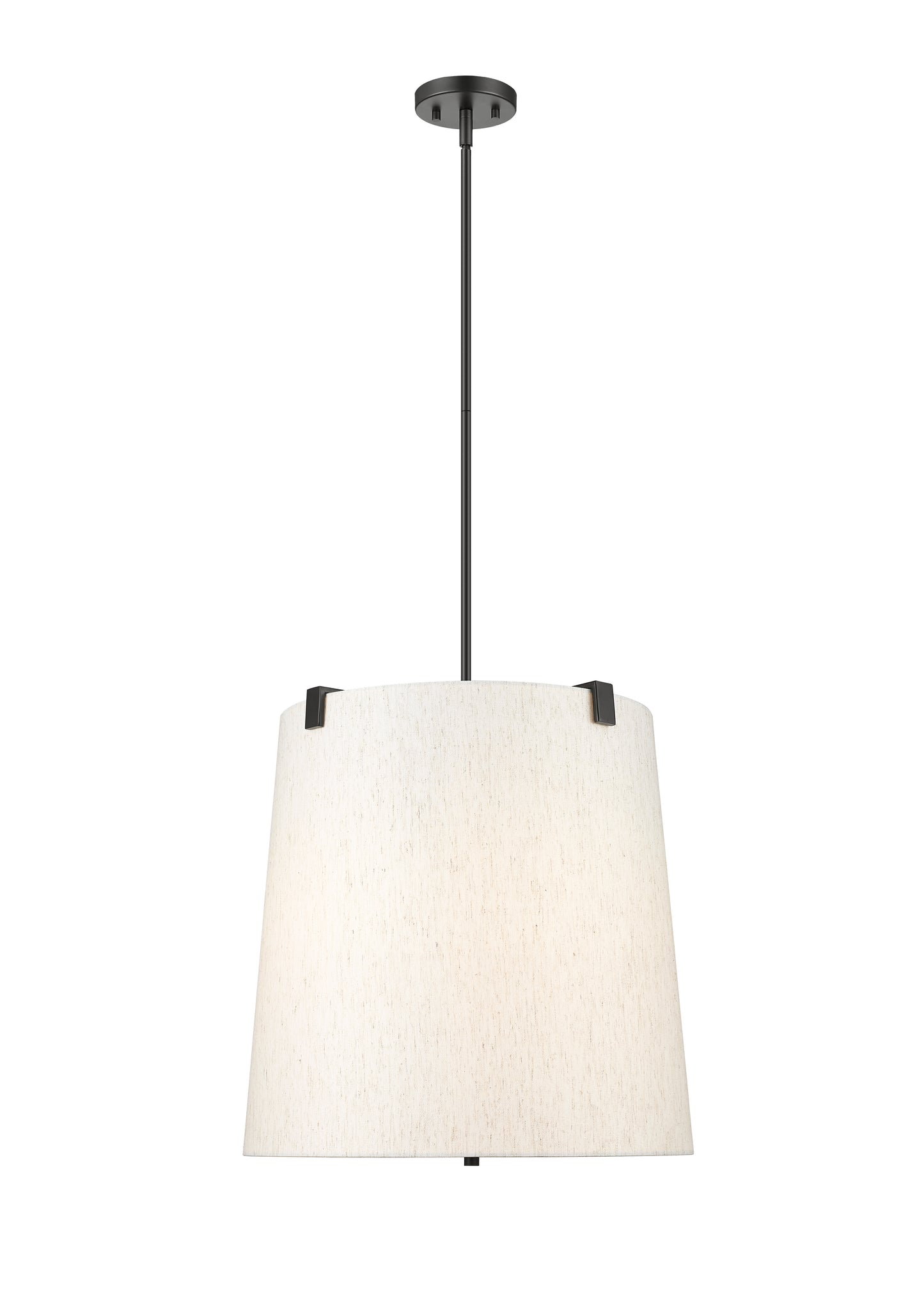 3502P18-MB - Weston 5 Light 18" Pendant - Matte Black