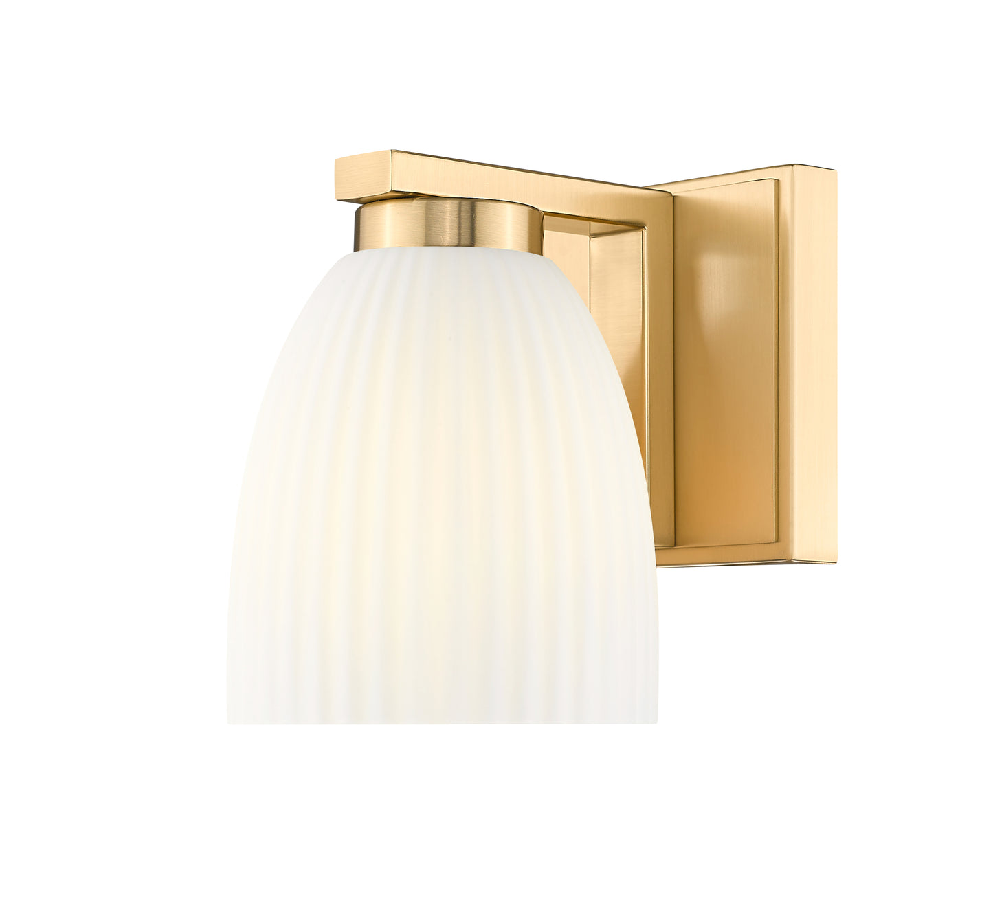 7518-1S-MGLD - Naya 1 Light Wall 6" Sconce - Modern Gold