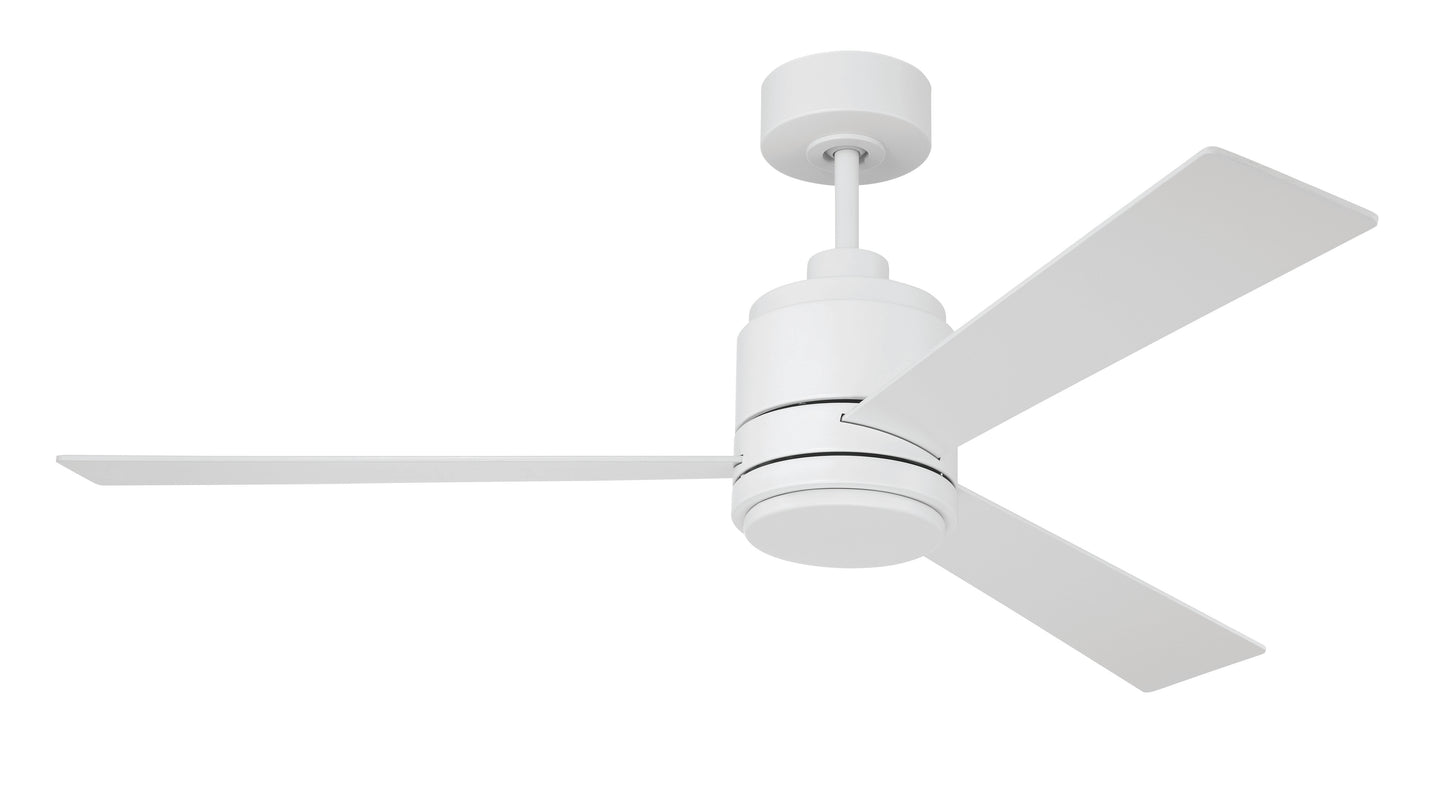 MCY52W3 - McCoy 3 Blade 52" 3 Blade Ceiling Fan with Light Kit - White