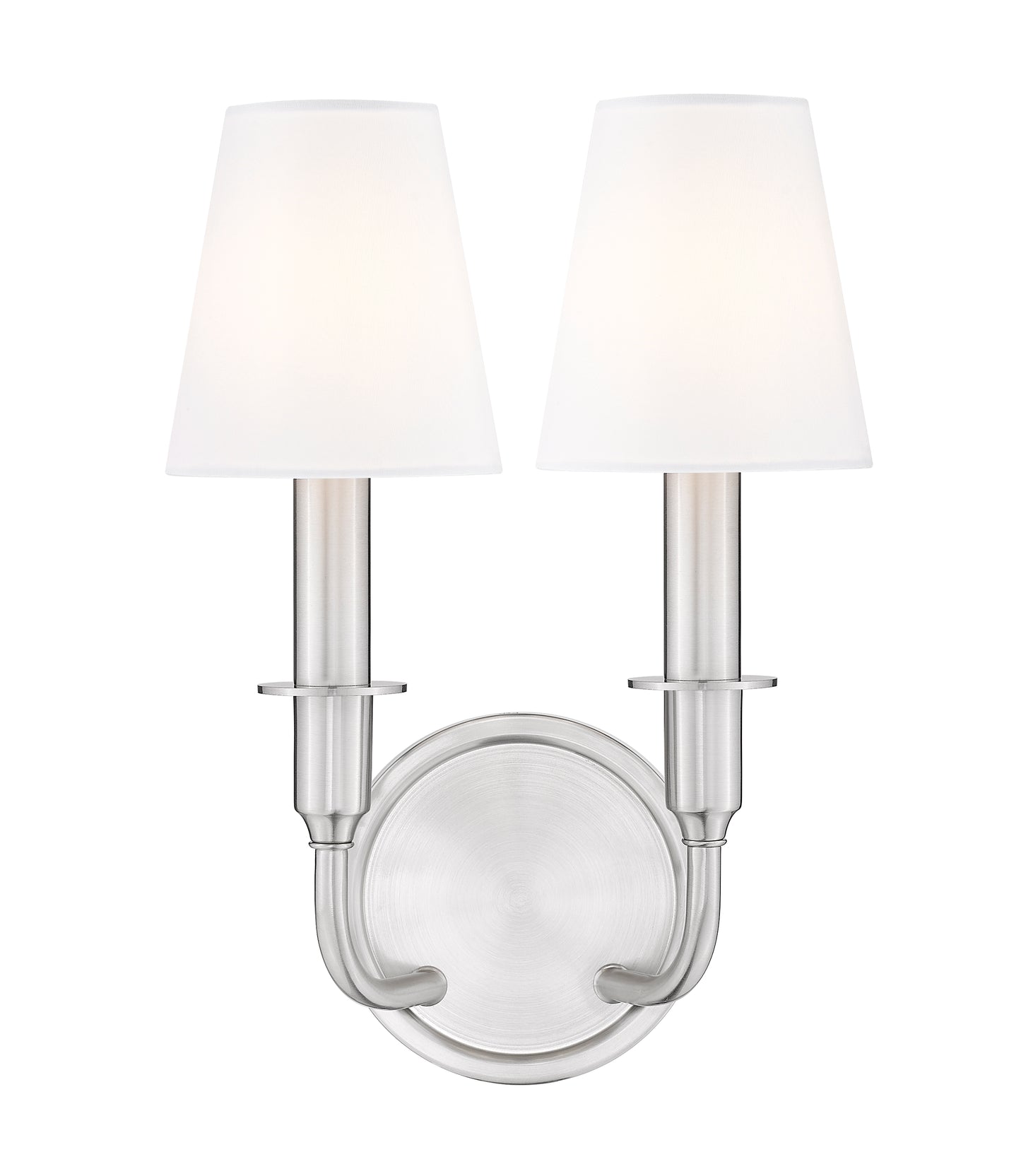 3049-2S-BN - Tova 2 Light Wall 13" Sconce - Brushed Nickel